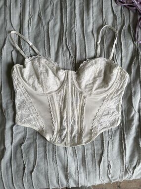 Garage lace corset top